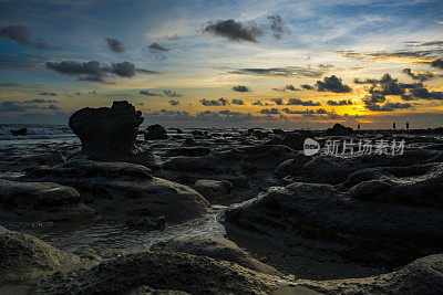 Volcanic island of weizhou island in Guangxi